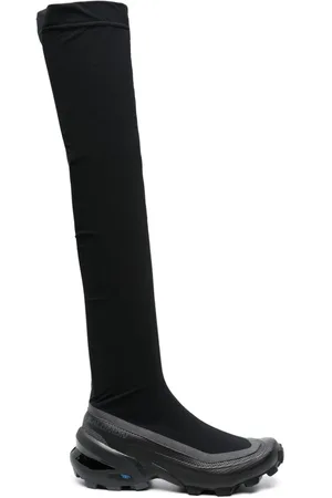 Maison Margiela Overknee-Stiefel mit breiter Sohle