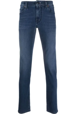 sartoria tramarossa Halbhohe Leonardo Straight-Leg-Jeans