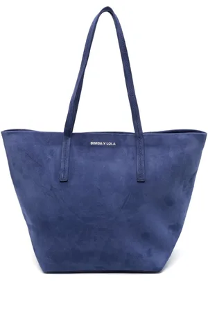 Bimba y Lola Große Schultertasche aus Wildleder