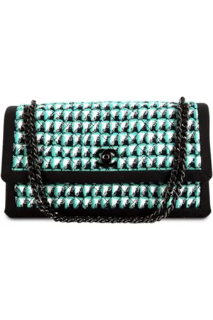 CHANEL 2016 Timeless Tweed-Schultertasche