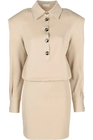 The Mannei Nursu Minikleid mit Schulterpolstern