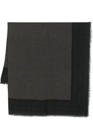 Saint Laurent Schal mit Polka Dots