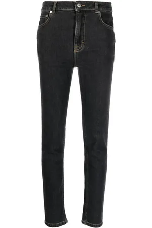Moschino Halbhohe Skinny-Jeans