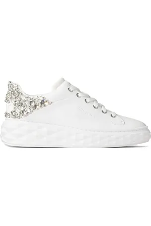 Jimmy Choo Diamond Maxi Sneakers mit Kristallen