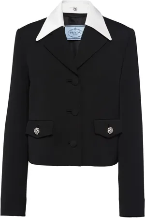 Prada Blazer mit Kontrastsaum