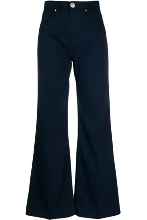 Ami Ausgestellte High-Waist-Hose