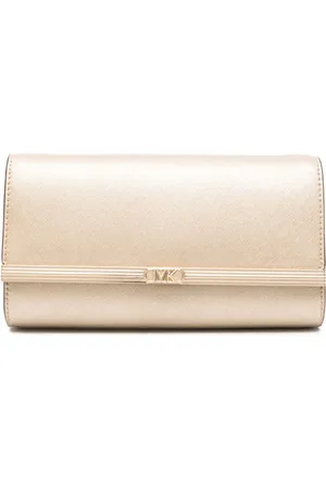 Michael Kors Mona Clutch mit Logo-Schild