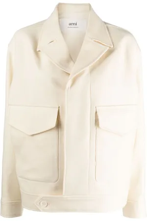 Ami Jacke mit fallendem Revers