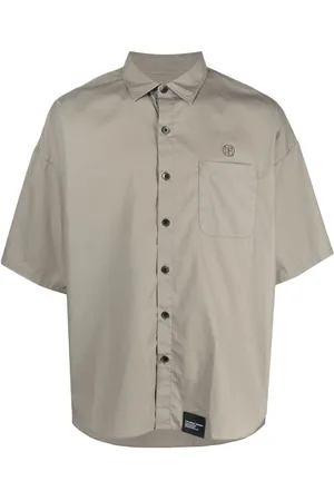 NEIGHBORHOOD Hemd mit Logo-Print