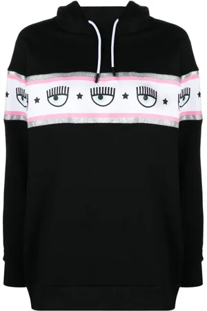 Chiara Ferragni Hoodie mit Eyelike-Prägung
