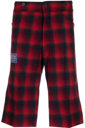 Maison Margiela X Pendleton karierte Bermudas