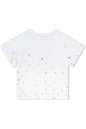 Givenchy T-Shirt mit 4G-Print im Metallic-Look