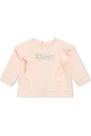 Chloé Besticktes Sweatshirt aus Bio-Baumwolle