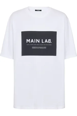 Balmain T-Shirt mit Slogan-Print