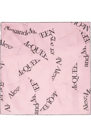 Alexander McQueen Jacquard-Schal aus Seide