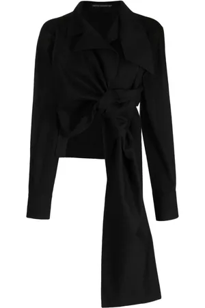 YOHJI YAMAMOTO Geraffte Jacke