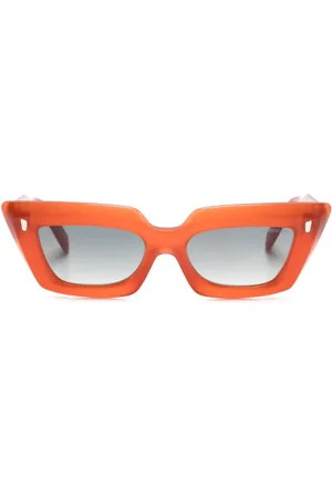 CUTLER & GROSS 1408 Sonnenbrille mit Cat-Eye-Gestell