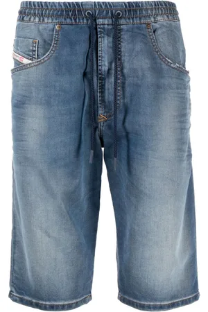 Diesel Jeans-Shorts mit elastischem Bund