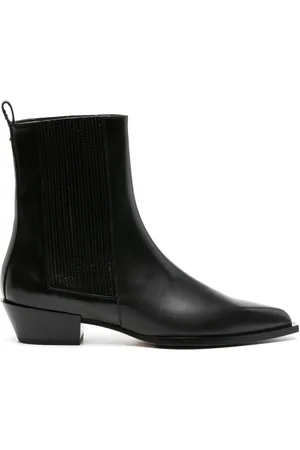 Aeyde Belinda Stiefeletten aus Leder 40mm