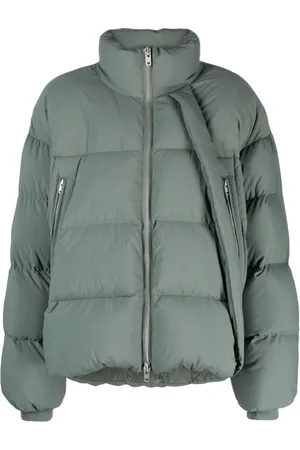 Y-3 X asymmetrische Steppjacke