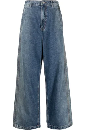 FIVE CM Weite High-Waist-Jeans