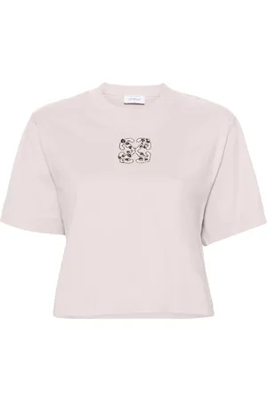 OFF-WHITE Bling Leaves Arrow T-Shirt