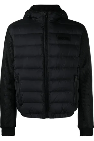 Moschino Gefütterte Jacke mit Logo