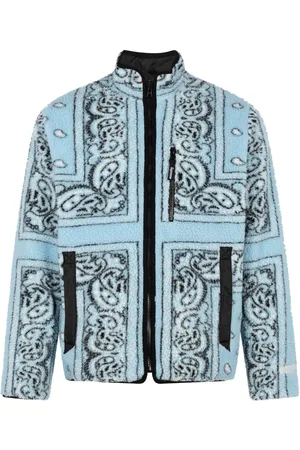 Supreme Fleecejacke mit Bandana-Print