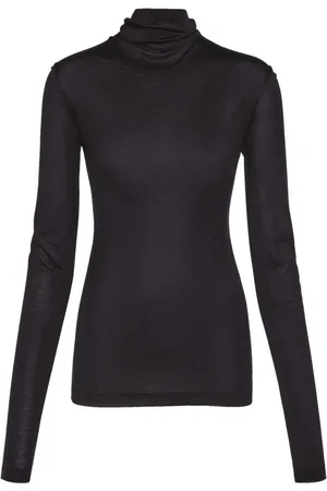 Salvatore Ferragamo Top aus Seidengemisch