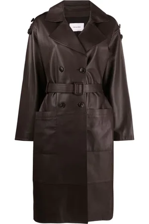 YVES SALOMON Trenchcoat aus Leder