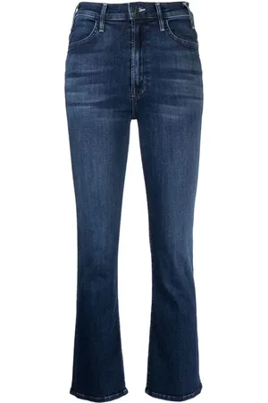 Mother The Hustler Cropped-Jeans