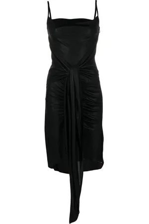 Marine Serre Gerafftes Kleid