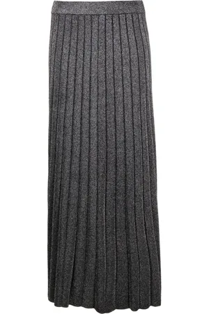 Michael Kors A-Linien-Rock im Metallic-Look
