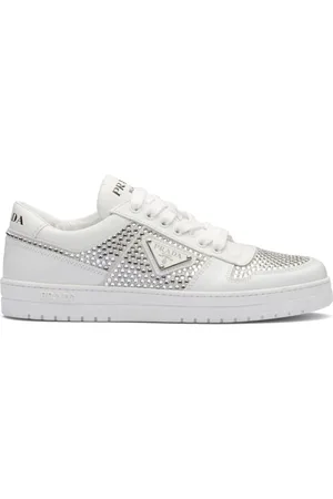 Prada Sneakers mit Kristallen