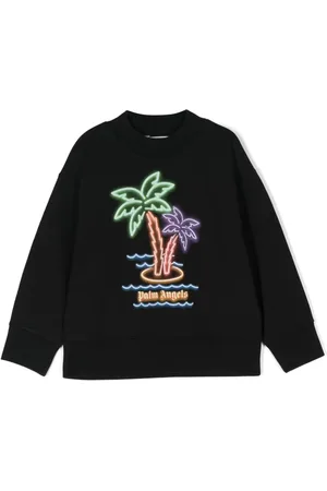Palm Angels Neon Palms Sweatshirt