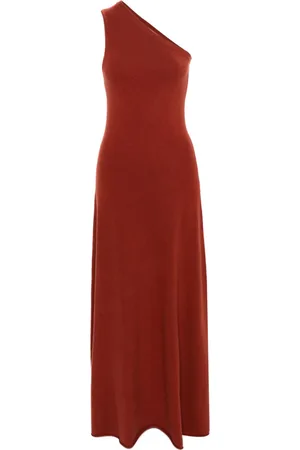 EXTREME CASHMERE Asymmetrisches Maxikleid