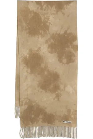 Acne Studios Schal mit Logo-Applikation