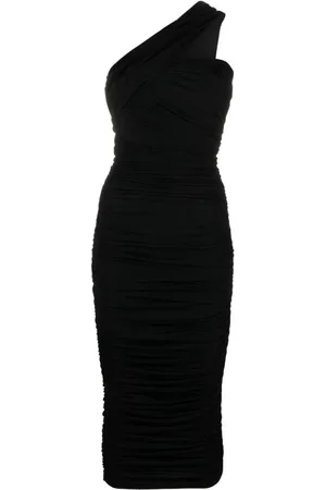 CHIARA BONI Gerafftes Tazia One-Shoulder-Kleid