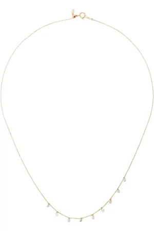 PERSÉE 18kt Gelbgoldhalskette mit Diamanten