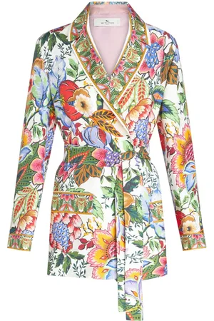Etro Jacke mit Blumen-Print