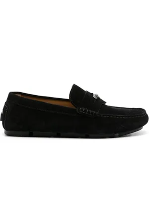 VERSACE Loafer aus Wildleder mit Medusa