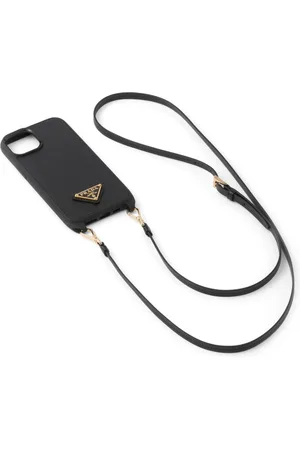 Prada IPhone 14 Pro-Hülle aus Saffiano-Leder