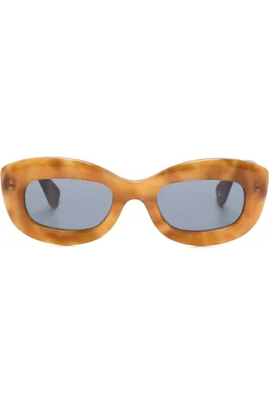 GARRETT LEIGHT Dolores Sonnenbrille mit rundem Gestell
