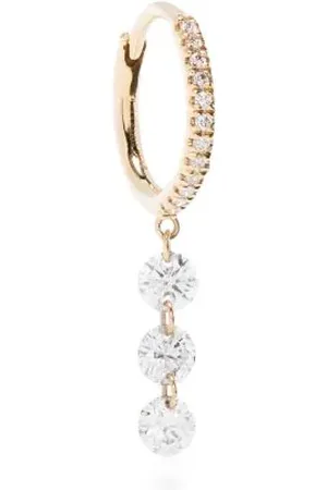 PERSÉE 18kt Gelbgold-Hängeohrring mit Diamanten