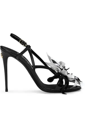 Dolce & Gabbana Sandalen mit Blumenapplikation