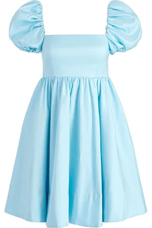 ALICE+OLIVIA Sharilyn Minikleid mit Puffärmeln
