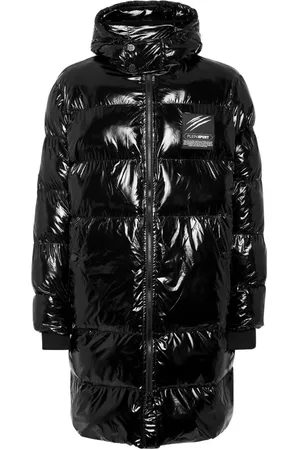 Philipp Plein Gesteppter Mantel mit Glanzoptik