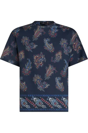 Etro T-Shirt mit Paisleymuster