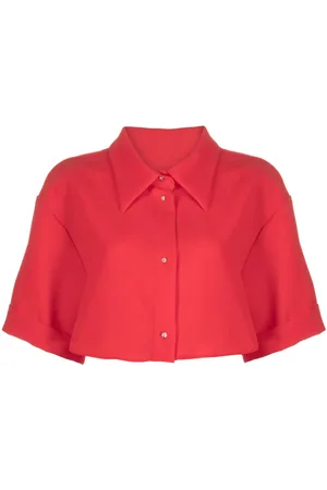 Viktor & Rolf Cropped-Krepphemd aus Bio-Baumwolle