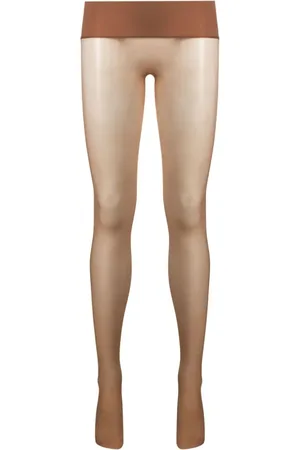 MAISON CLOSE Strumpfhose mit Logo-Print